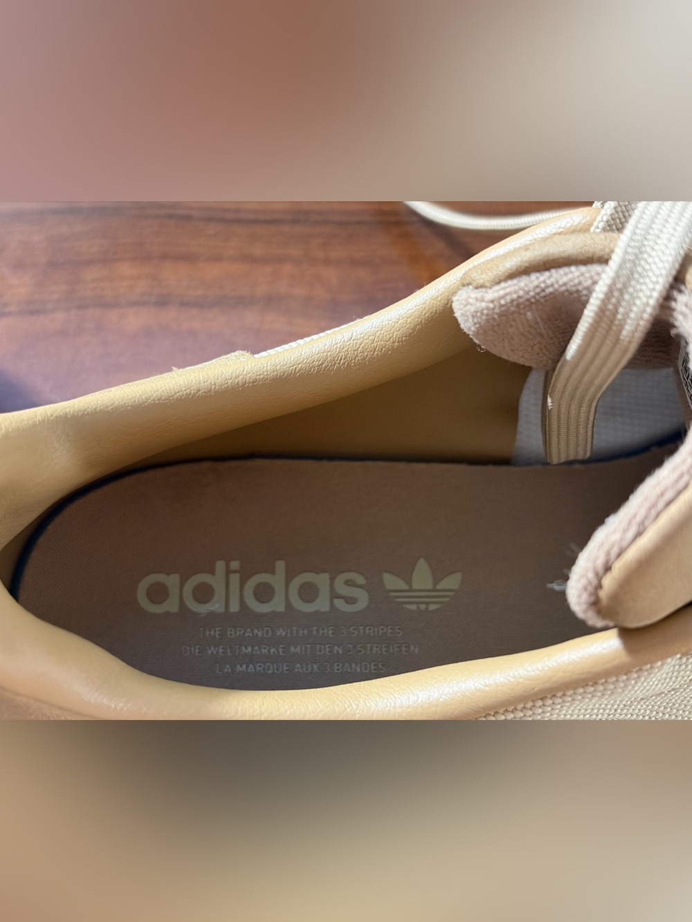 Adidas Stan Smith Cordura trainers Pantone/Gum beige men’s Sz 8.5 skate - Picture 7 of 11